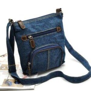 Denim Hobo Shoulderbag Tote Crossbody Purse for Women